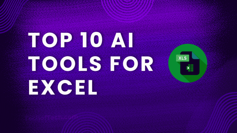 Top 10 AI Tools for Excel